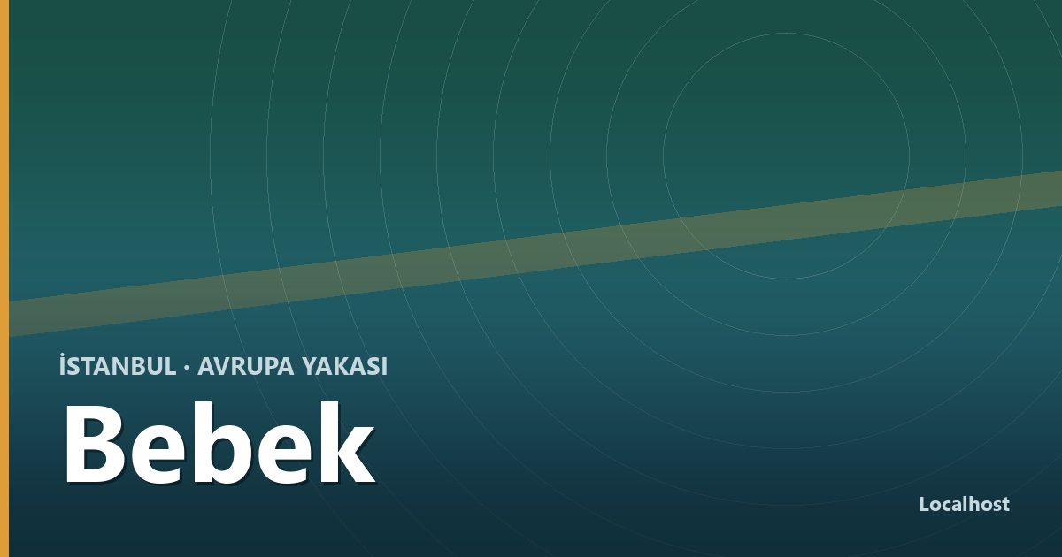 Bebek semti bölge kapak görseli
