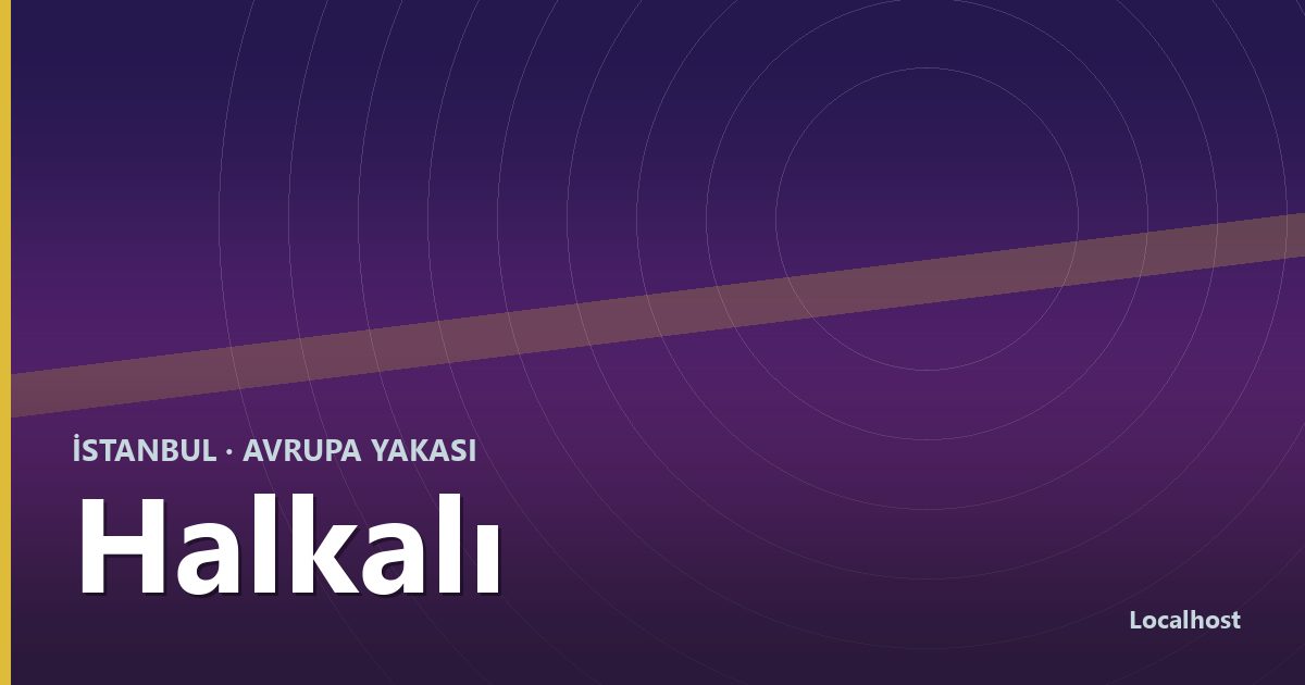 Halkalı semti bölge kapak görseli